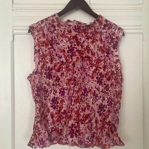 Banana Republic Multicolor Sleeveless Blouse